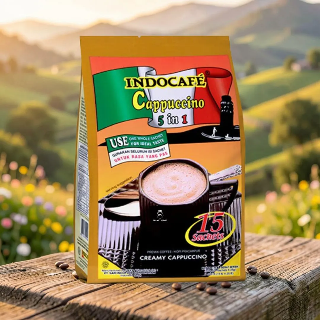 indocafe cappuccino 5in1 coffee