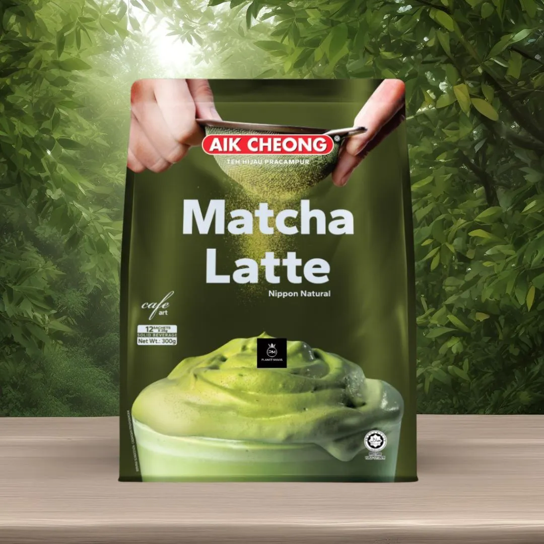 Aik Cheong Matcha Latte tea