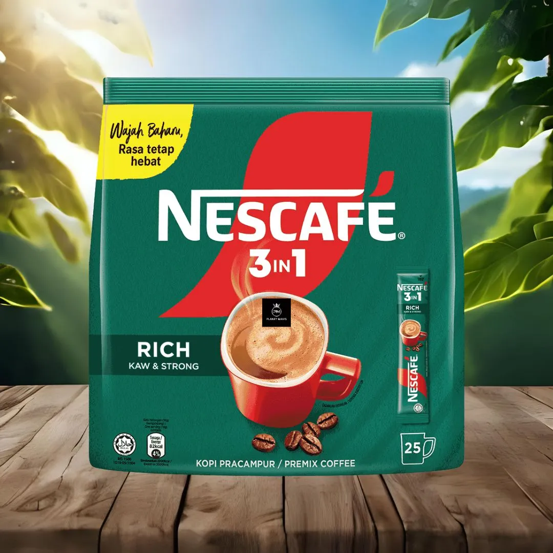 Nescafe 3in1 rich kaw & strong coffee