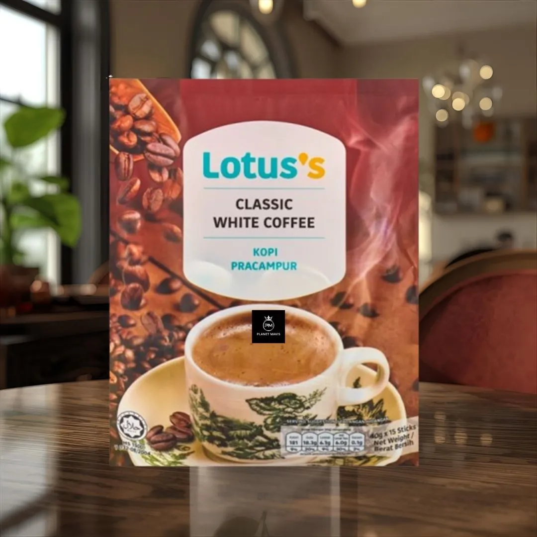 Lotus's classic white coffee